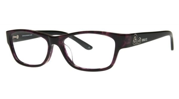 Модные очки Anna Sui AS 534 702 Purple horn/Black - изображение 1