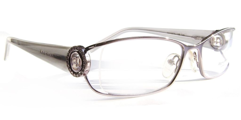 Модная оправа для очков Ana Hickmann AH1087N 13B Gun metal с кристаллами Swarovski