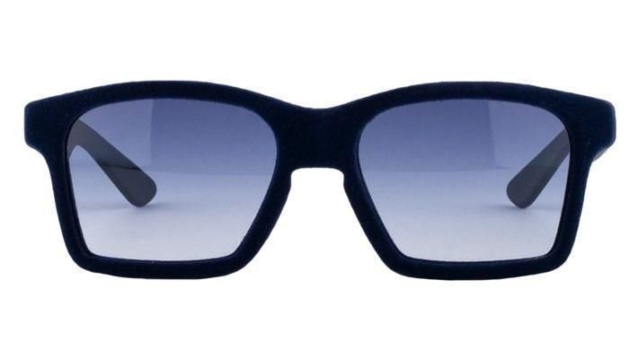 Бархатные очки вайфарер Italia Independent 0097VL 021 Indigo