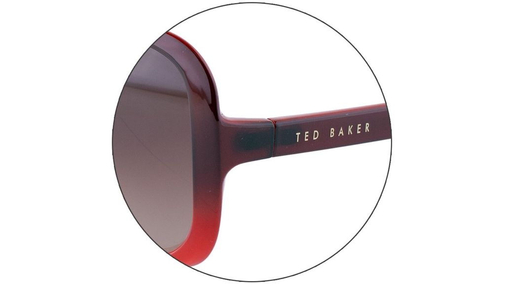Крупные очки бабочка Ted Baker Krash 1312 263 Wine