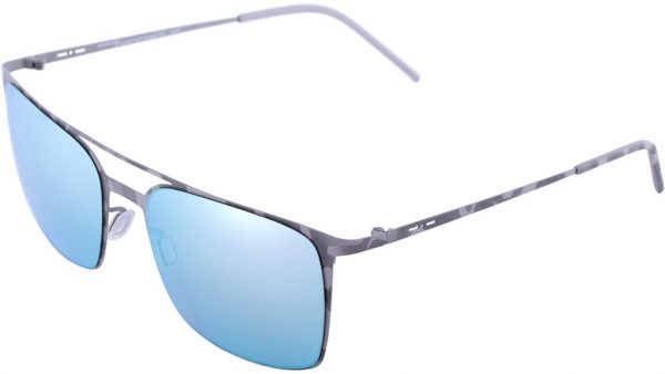 Ультратонкие квадратные очки Italia Independent 0212 096 Havana Grey - изображение 3