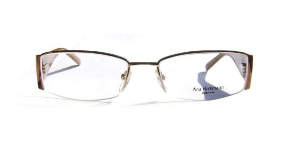 Модная оправа для очков Ana Hickmann AH1088 04A Dark brown с кристаллами Swarovski - изображение 2