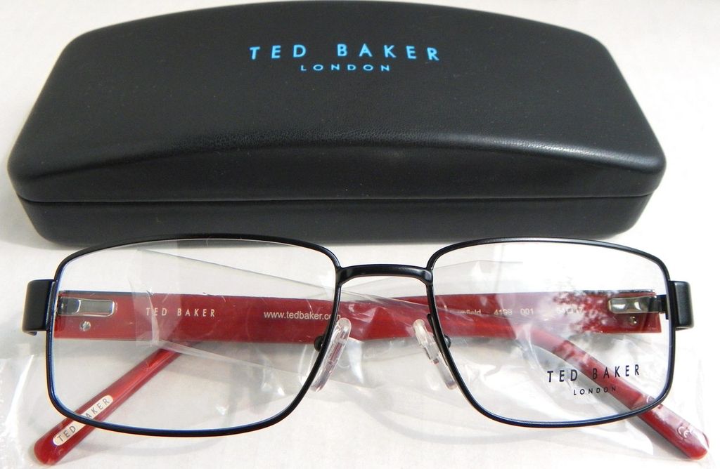 Крупные классические очки Ted Baker Brimfield 4199 001 black/red