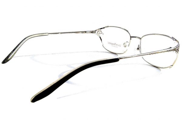 Модные очки Laura Biagiotti LB 81062 054 Silver с кристаллами Swarovski - изображение 4