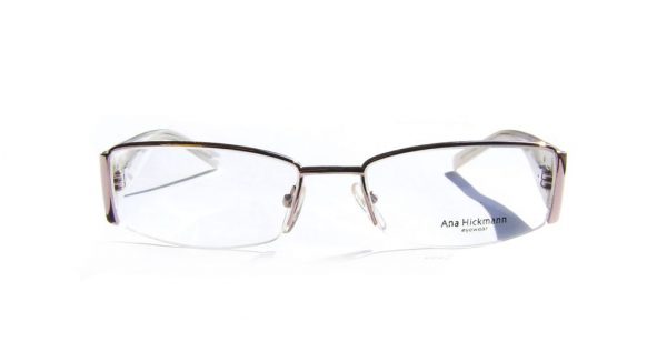 Модная оправа для очков Ana Hickmann AH1088 05B Pink gold с кристаллами Swarovski - изображение 2
