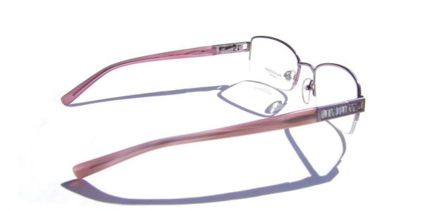 Модная овальная оправа для очков Ana Hickmann AH1092 13B Violet с кристаллами Swarovski - изображение 4
