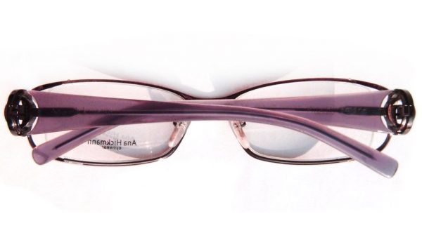 Модная оправа для очков Ana Hickmann AH1087 05E Violet с кристаллами Swarovski - изображение 8