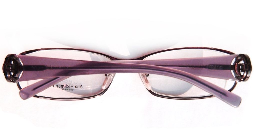 Модная оправа для очков Ana Hickmann AH1087 05E Violet с кристаллами Swarovski