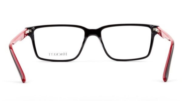 Очки крупный вайфарер Hackett London HEK 1153 01 Black/Red - изображение 6