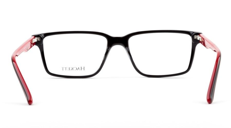 Очки крупный вайфарер Hackett London HEK 1153 01 Black/Red