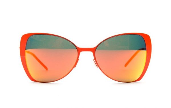Ультратонкие очки бабочка Italia Independent 0204 055 Orange led - изображение 1