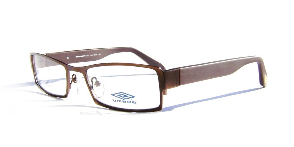 Модная прямоугольная оправа для очков Umbro U854 Brown