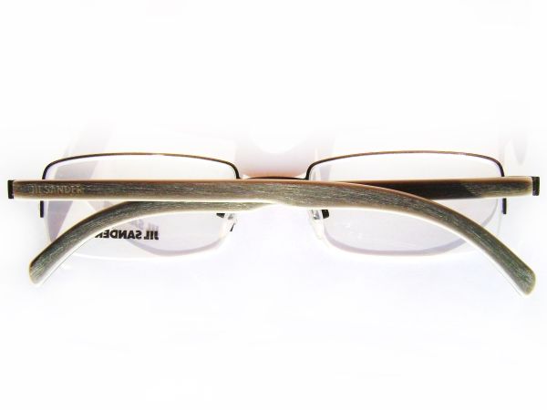 Полуободковая дизайнерская оправа Jil Sander JS 2113 Black