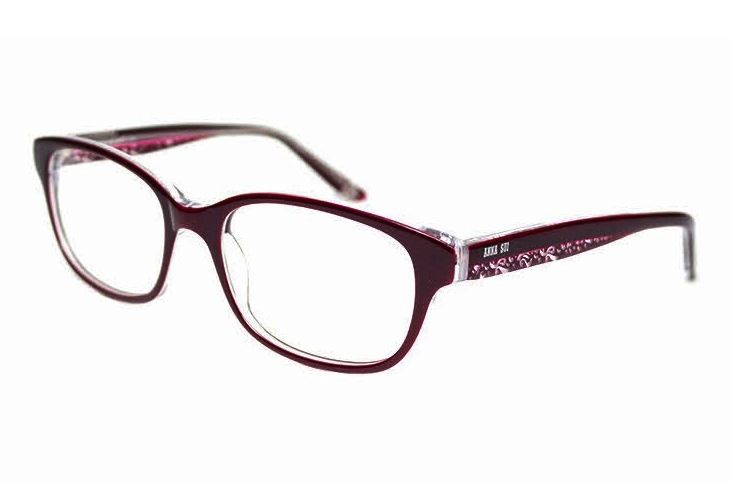 Модные крупные очки Anna Sui AS 615 711 Purple