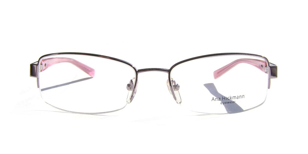 Модная овальная оправа для очков Ana Hickmann AH1092 13B Violet с кристаллами Swarovski