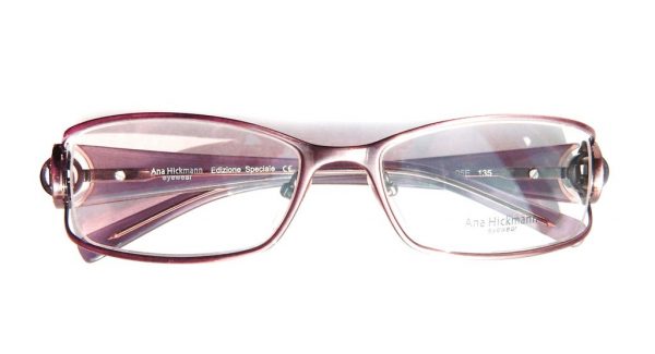 Модная оправа для очков Ana Hickmann AH1087 05E Violet с кристаллами Swarovski - изображение 7