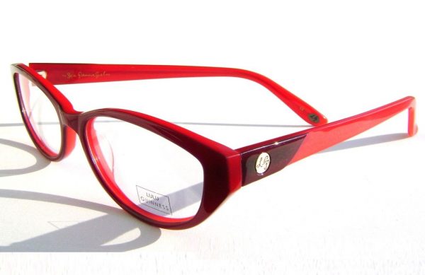 Очки кошачий глаз Lulu Guinness L845 Red - изображение 2