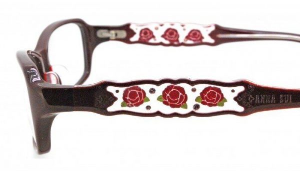 Модные очки Anna Sui AS 519 200 Burgundy - изображение 6
