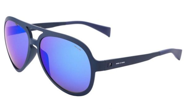 Легкие эластичные очки авиатор Italia Independent 0117 022 Blue - изображение 4