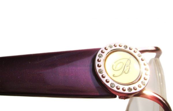 Модные очки Blumarine BM 91291 D 68 Violet с кристаллами Swarovski - изображение 5