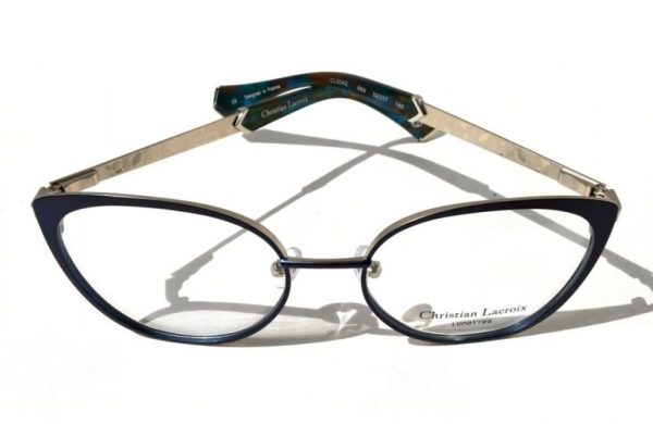 Очки кошачий глаз Christian Lacroix 3042 668 Blue - изображение 10