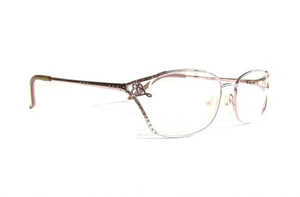Модные очки Laura Biagiotti LB 81062 433 Violet с кристаллами Swarovski - изображение 3