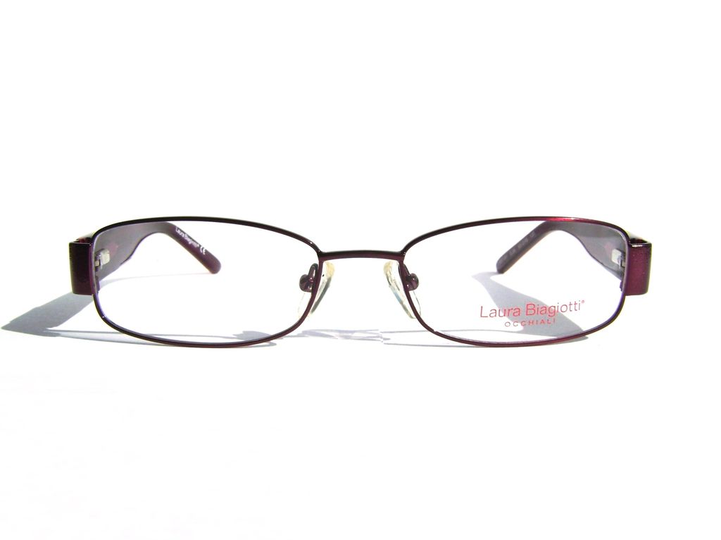 Модные овальные очки Laura Biagiotti LB 81101 E35 Red с кристаллами Swarovski