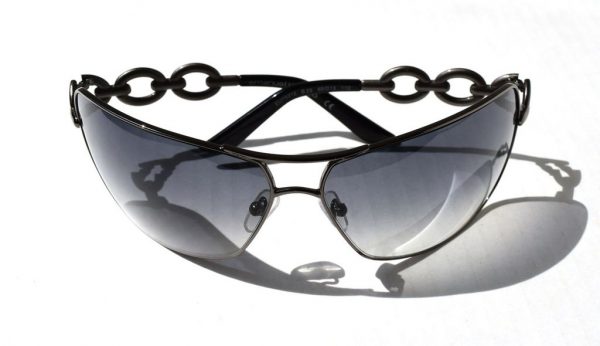 Винтажные очки маска Emanuel Ungaro EU 75312 Gun metal - изображение 5