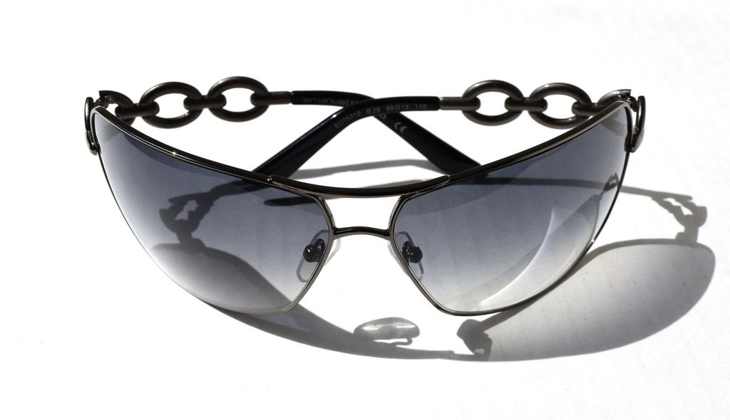 Винтажные очки маска Emanuel Ungaro EU 75312 Gun metal