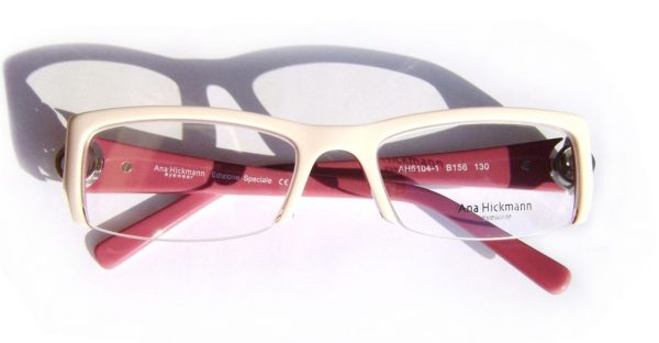 Модная оправа для очков Ana Hickmann AH6104-1 B156 Pink с кристаллами Swarovski - изображение 5