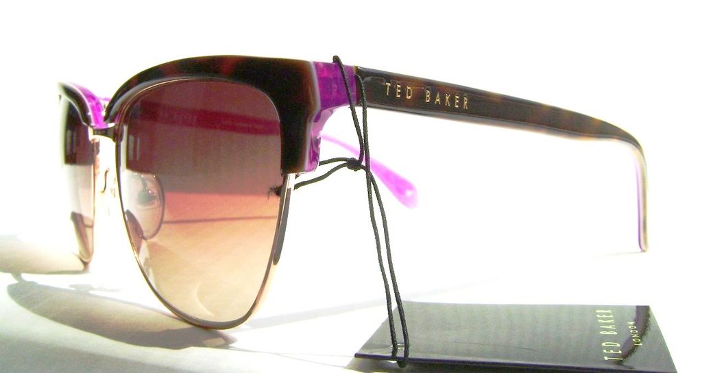 Очки клубмастер clubmaster Ted Baker Zerena 1279 103 черепаховые/фиолетовые