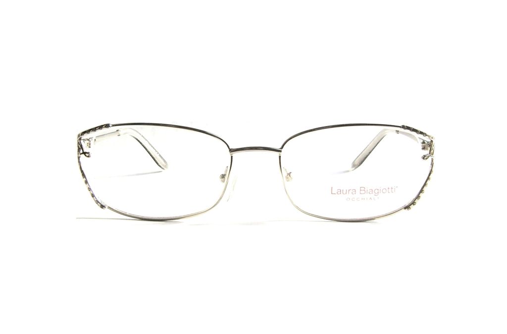 Модные очки Laura Biagiotti LB 81062 054 Silver с кристаллами Swarovski