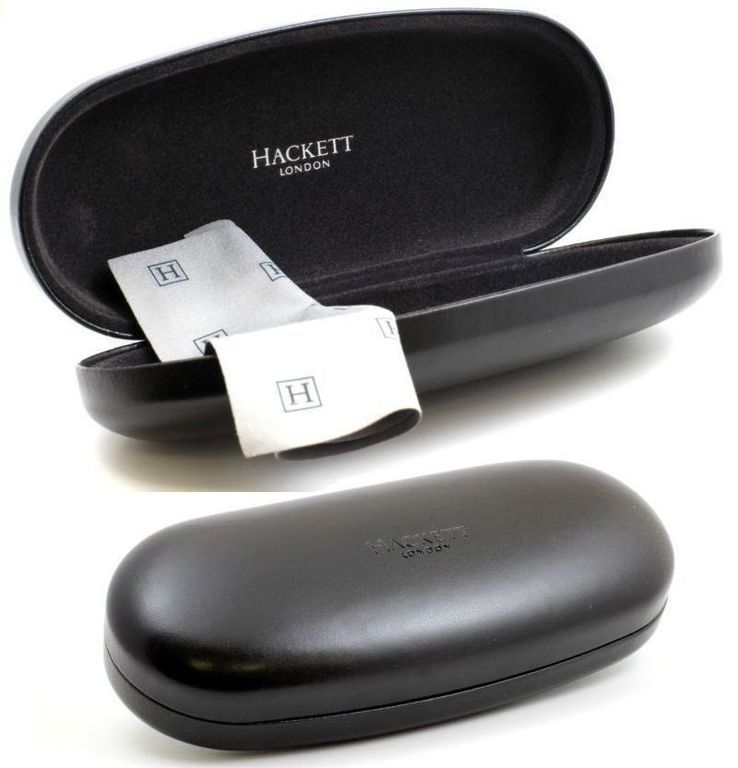 Модные винтажные очки Hackett Bespoke HEB 051 01 Black