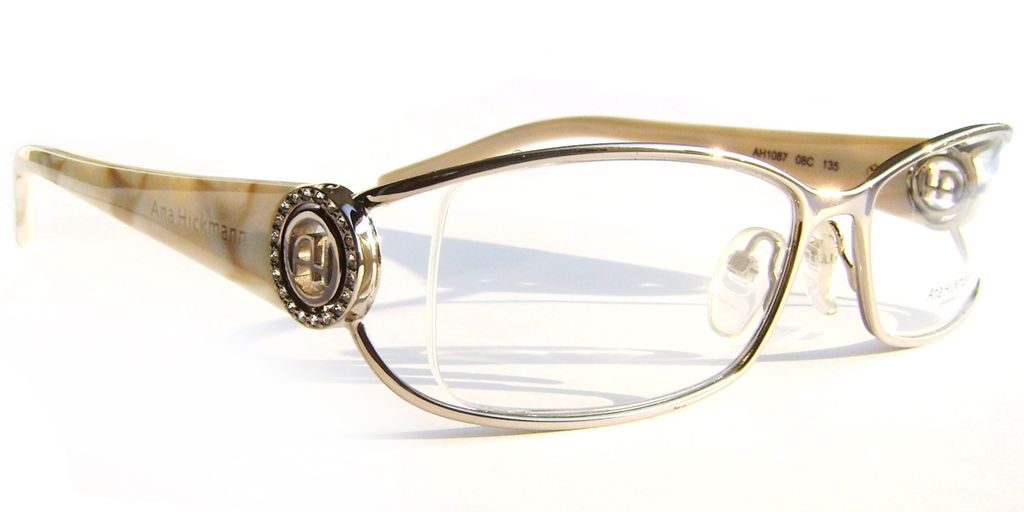 Модная оправа для очков Ana Hickmann AH1087 08C Brown с кристаллами Swarovski