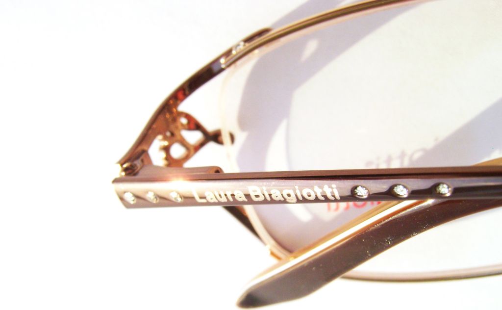 Модные очки Laura Biagiotti LB 81062 266 Brown с кристаллами Swarovski
