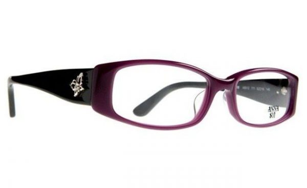 Модные очки Anna Sui AS 512 771 Purple/Black Swarovski - изображение 3
