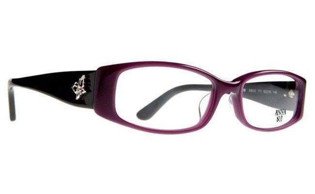 Модные очки Anna Sui AS 512 771 Purple/Black Swarovski