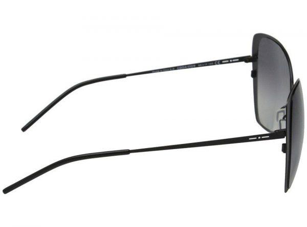 Ультратонкие очки бабочка Italia Independent 0204 009 Black - изображение 4