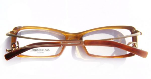 Модная оправа для очков Ana Hickmann AH6108 C120 Brown - изображение 6