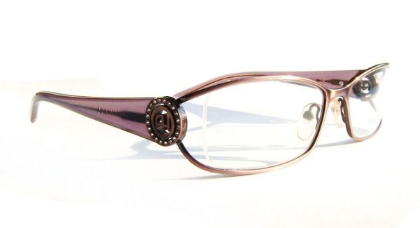 Модная оправа для очков Ana Hickmann AH1087 05E Violet с кристаллами Swarovski - изображение 3