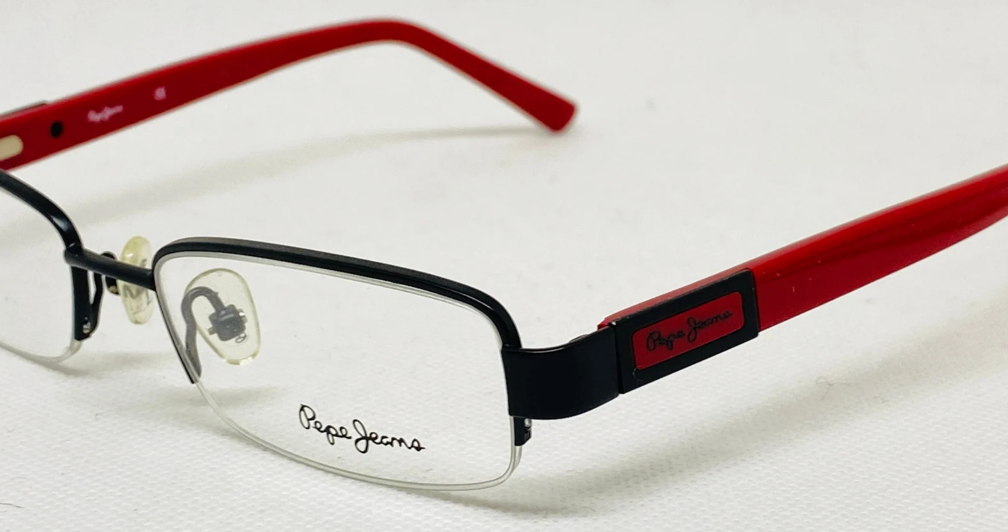 Квадратные очки Pepe Jeans Jasper 1065 c1 Black/Red - изображение 4