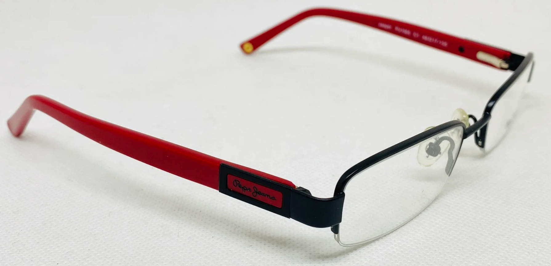 Квадратные очки Pepe Jeans Jasper 1065 c1 Black/Red - изображение 5
