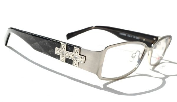 Модные дизайнерские очки La Matta LM3006 c3 Silver Swarovski - изображение 1