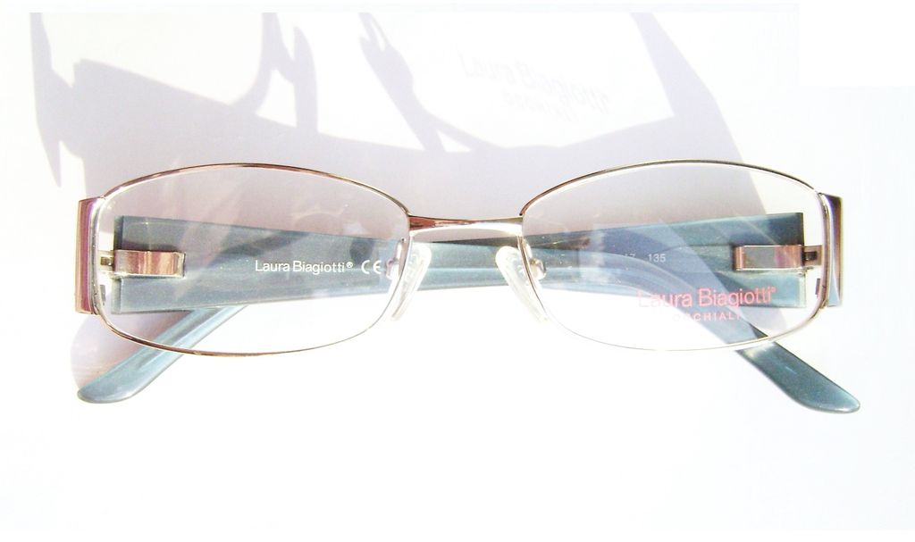 Модные овальные очки Laura Biagiotti LB 81121 054 Silver с кристаллами Swarovski
