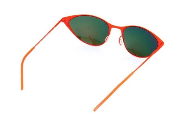 Ультратонкие очки кошачий глаз Italia Independent 0203 055 Orange led - изображение 6