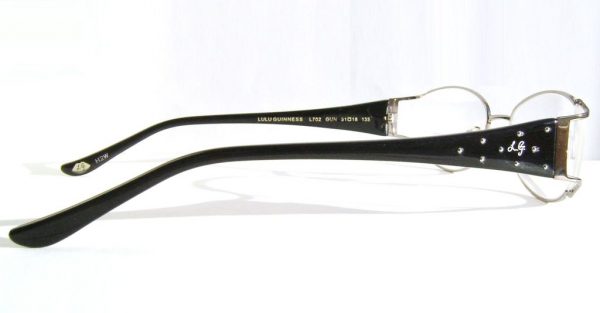 Модные очки Lulu Guinness L702 Gun metal - изображение 3