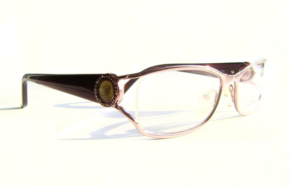 Модные очки Blumarine BM 91291 D 68 Violet с кристаллами Swarovski