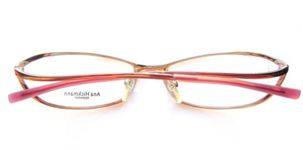 Элегантная оправа для очков Ana Hickmann AH1069 14B Silver/Violet - изображение 5
