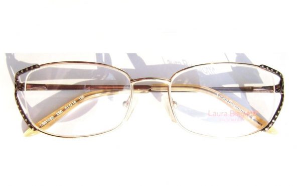 Модные очки Laura Biagiotti LB 81062 266 Brown с кристаллами Swarovski - изображение 5