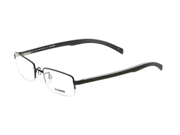 Полуободковая дизайнерская оправа Jil Sander JS 2113 Black